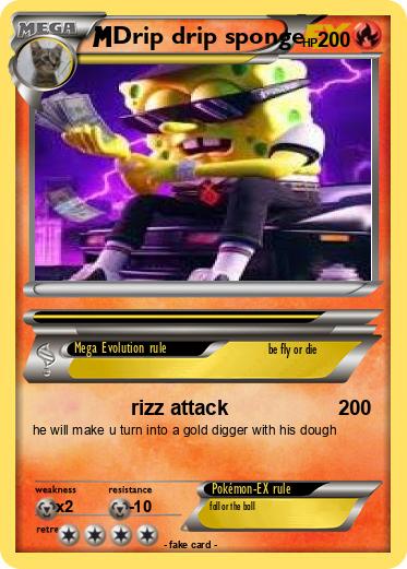 Pokemon Drip drip sponge