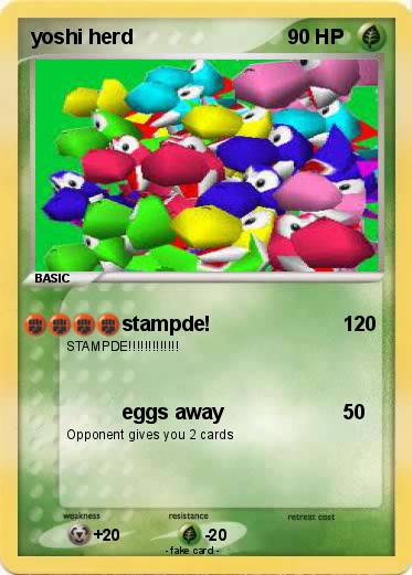 Pokemon yoshi herd