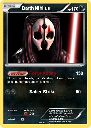 Pokemon Darth Nihilus