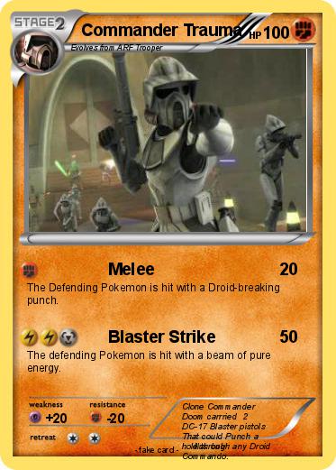 Pokemon Commander Trauma