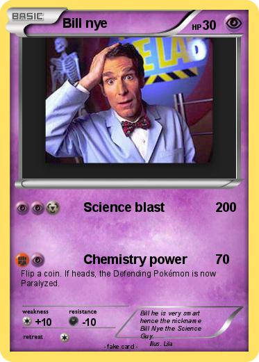 Pokemon Bill nye