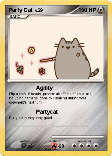 Pokemon Party Cat