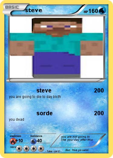 Pokemon steve