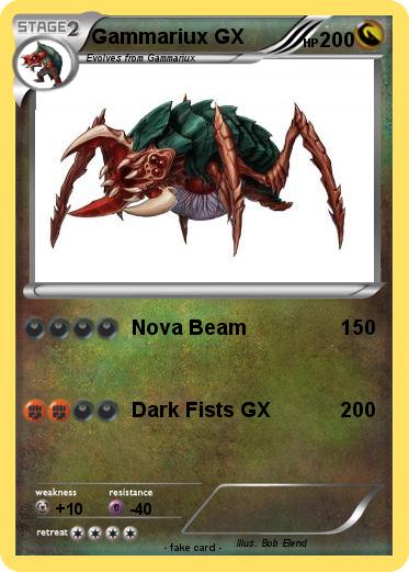 Pokemon Gammariux GX