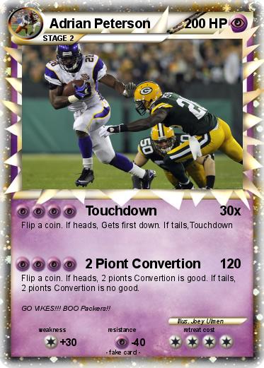 Pokemon Adrian Peterson