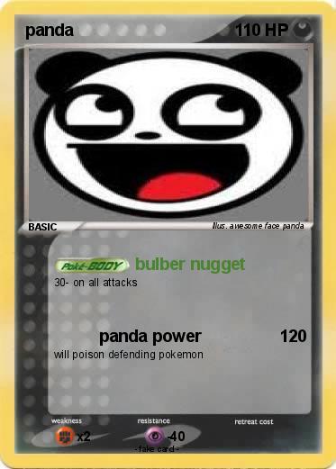 Pokemon panda