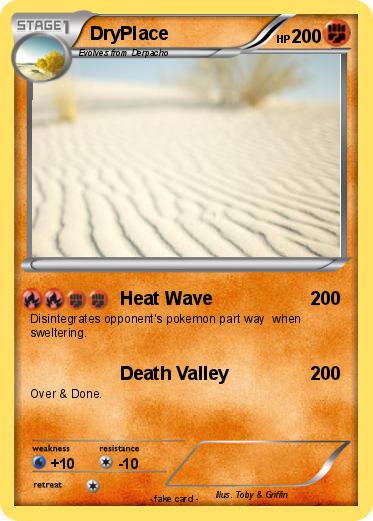 Pokemon DryPlace