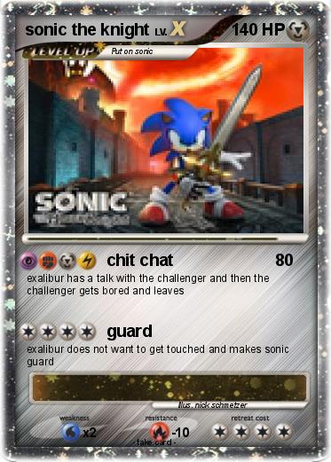 Pokemon sonic the knight