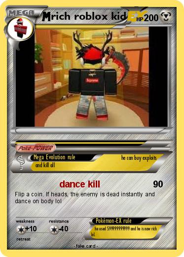 Pokemon rich roblox kid