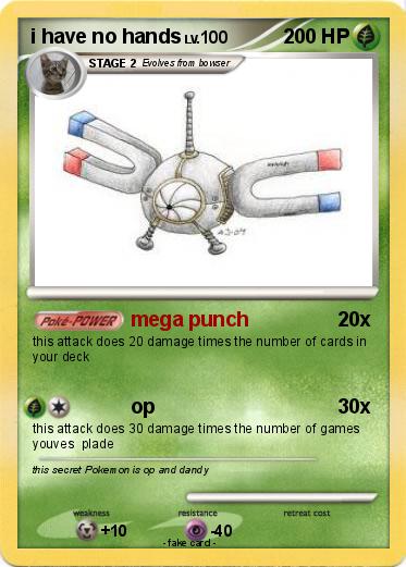 Pokemon i have no hands
