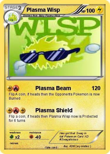 Pokemon Plasma Wisp