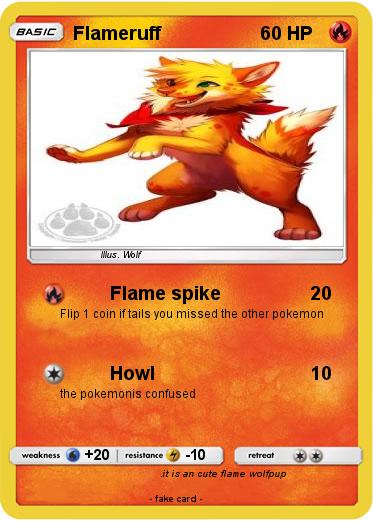 Pokemon Flameruff