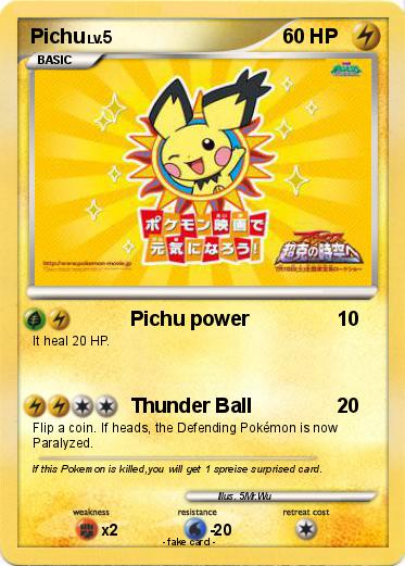Pokemon Pichu