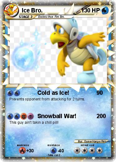 Pokemon Ice Bro.