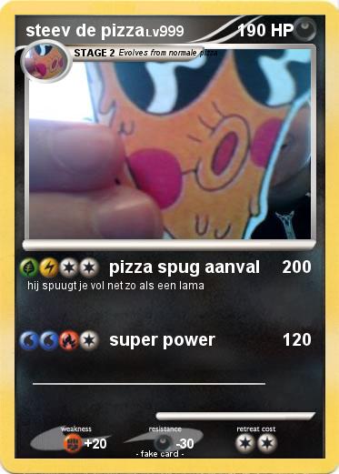 Pokemon steev de pizza