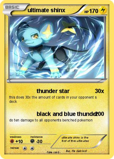 Pokemon ultimate shinx