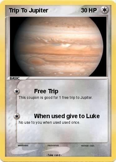 Pokemon Trip To Jupiter