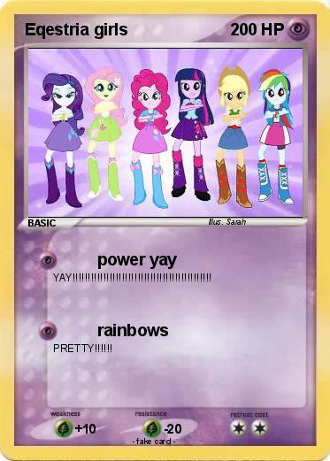 Pokemon Eqestria girls