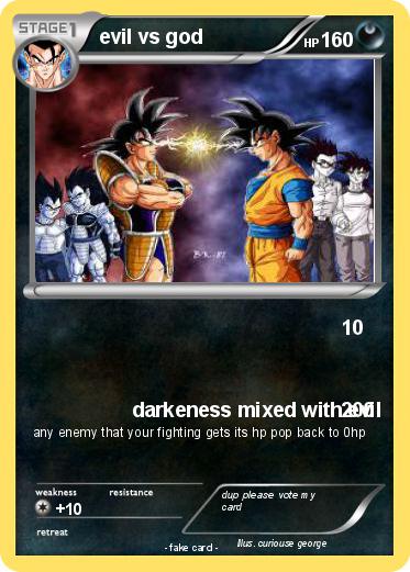 Pokemon evil vs god
