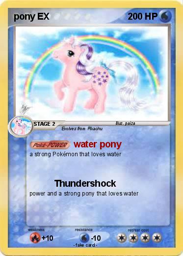 Pokemon pony EX