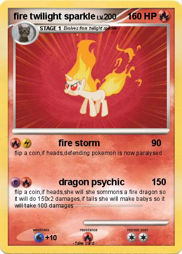 Pokemon fire twilight sparkle