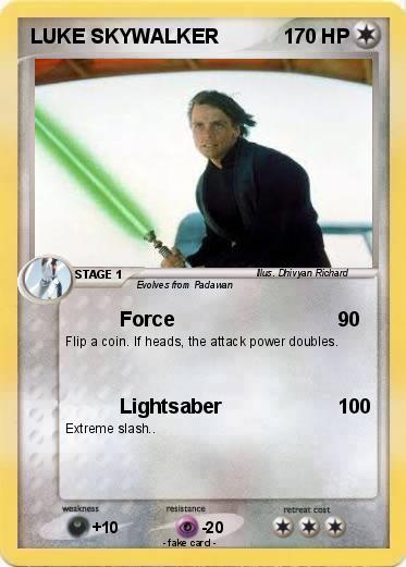 Pokemon LUKE SKYWALKER