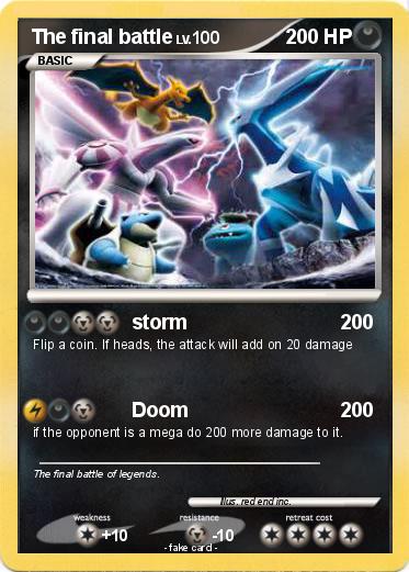 Pokemon The final battle