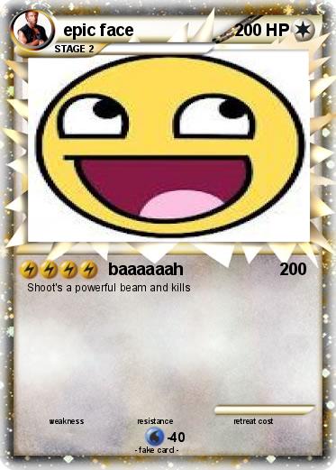 Pokemon epic face