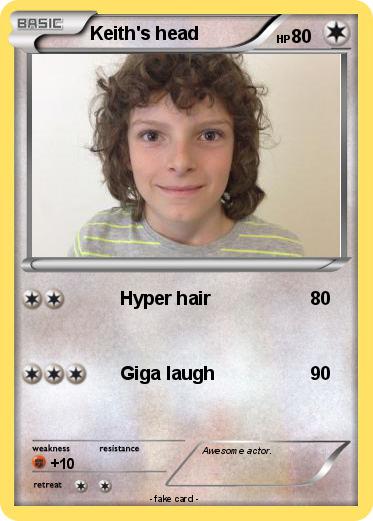 Pokemon Keith's head
