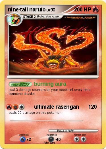 Pokemon nine-tail naruto