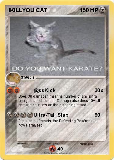 Pokemon IKILLYOU CAT