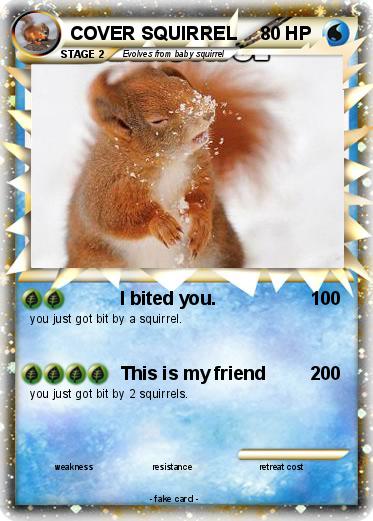 Pokemon COVER SQUIRREL
