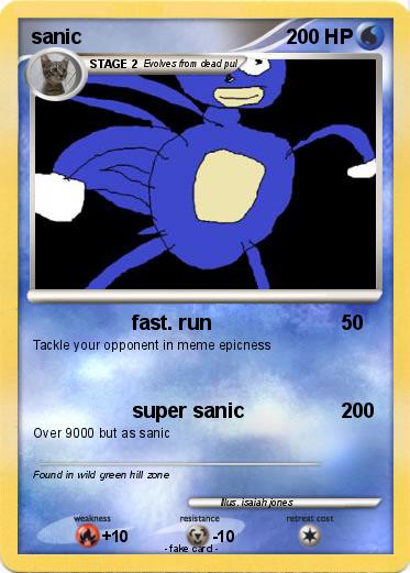 Pokemon sanic