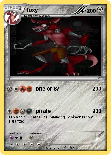 Pokemon foxy