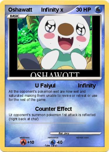 Pokemon Oshawatt      Infinity x