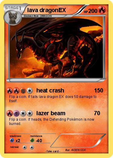 Pokemon lava dragonEX
