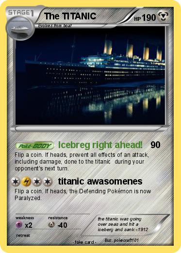 Pokemon The TITANIC