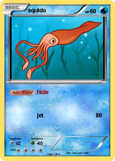 Pokemon squido
