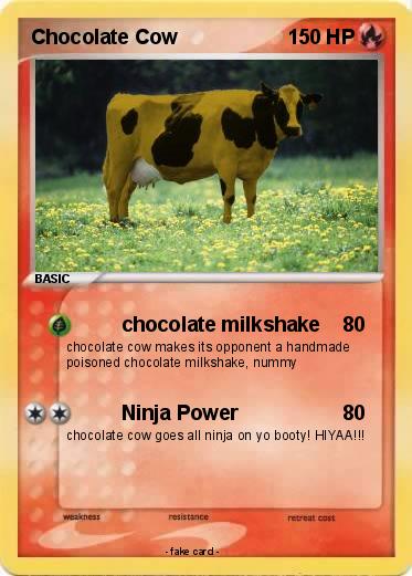 Pokemon Chocolate Cow