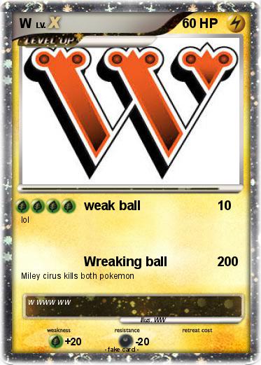 Pokemon W