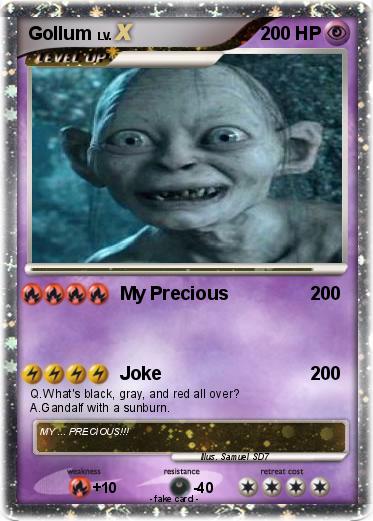 Pokemon Gollum