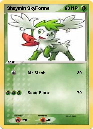 Pokemon Shaymin SkyForme