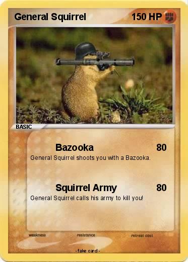 Pokemon General Squirrel