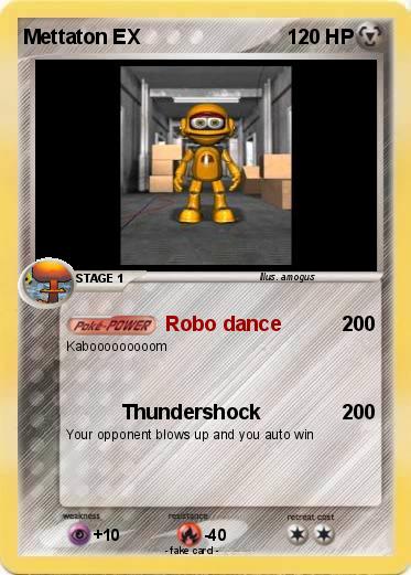 Pokemon Mettaton EX