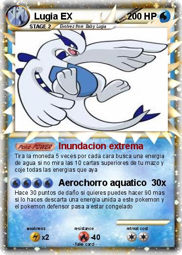 Pokemon Lugia EX