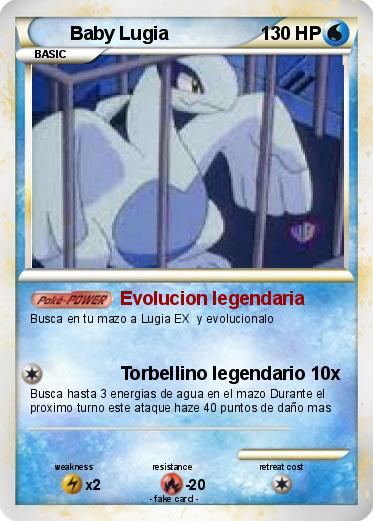 Pokemon Baby Lugia