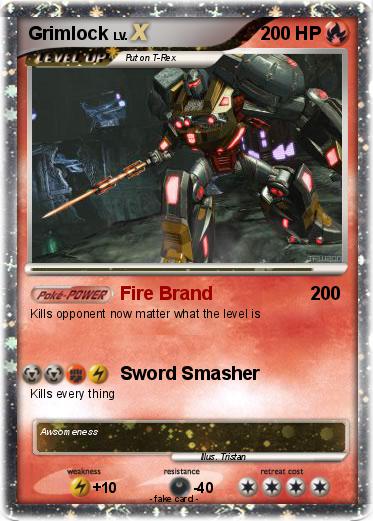 Pokemon Grimlock