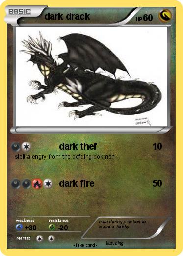 Pokemon dark drack