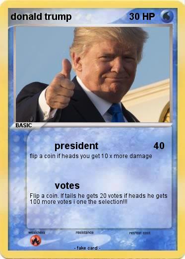 Pokemon donald trump