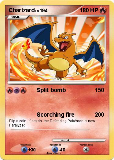 Pokemon Charizard